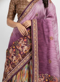 Purple Dola Silk Lehenga Choli Set | Printed Dupatta | Navratri Garba Outfit Women | Indian Wedding Festive Ethnic Wear