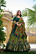 Pure Dolla Silk Chaniya Choli with Vibrant Foil Print & Designer Dupatta